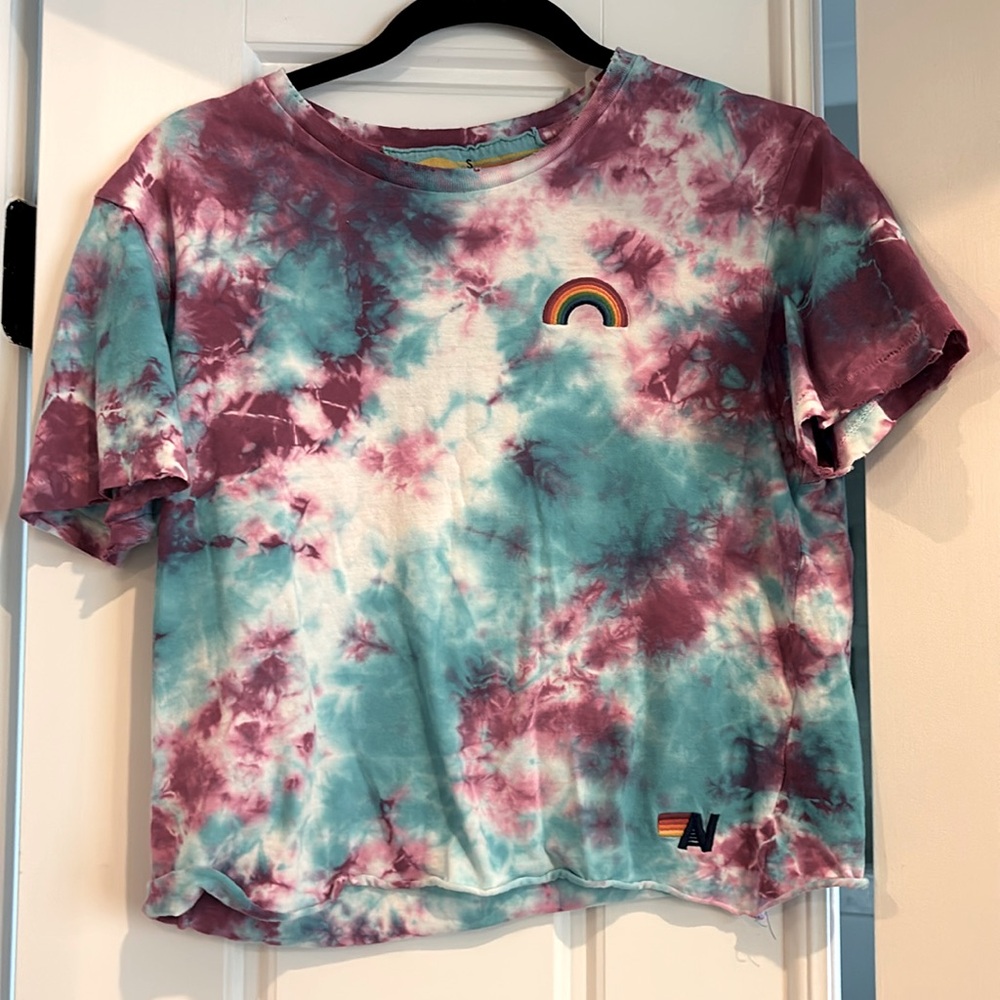 Aviator Nation cropped tee S